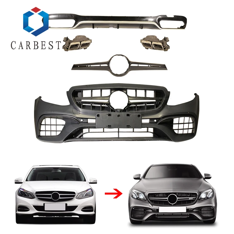CARBEST Hot Sale Suv Automobile Parts 2016-2018 E Class W213 Car Body Kit For Mercedes Benz To E63 AMG