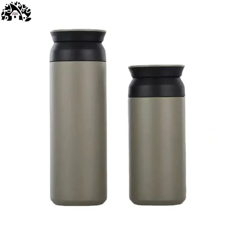 Hot sale 350/500ml flasks vacuum holder water bottle stainless steel custom logo fashion insulated vacuum flask