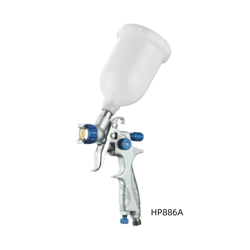 0.5/0.8/1.0mm Nozzle Professional Auto Spray Paint Painting Gun Automotive Refinishing Air Pneumatic Hvlp Car Paint