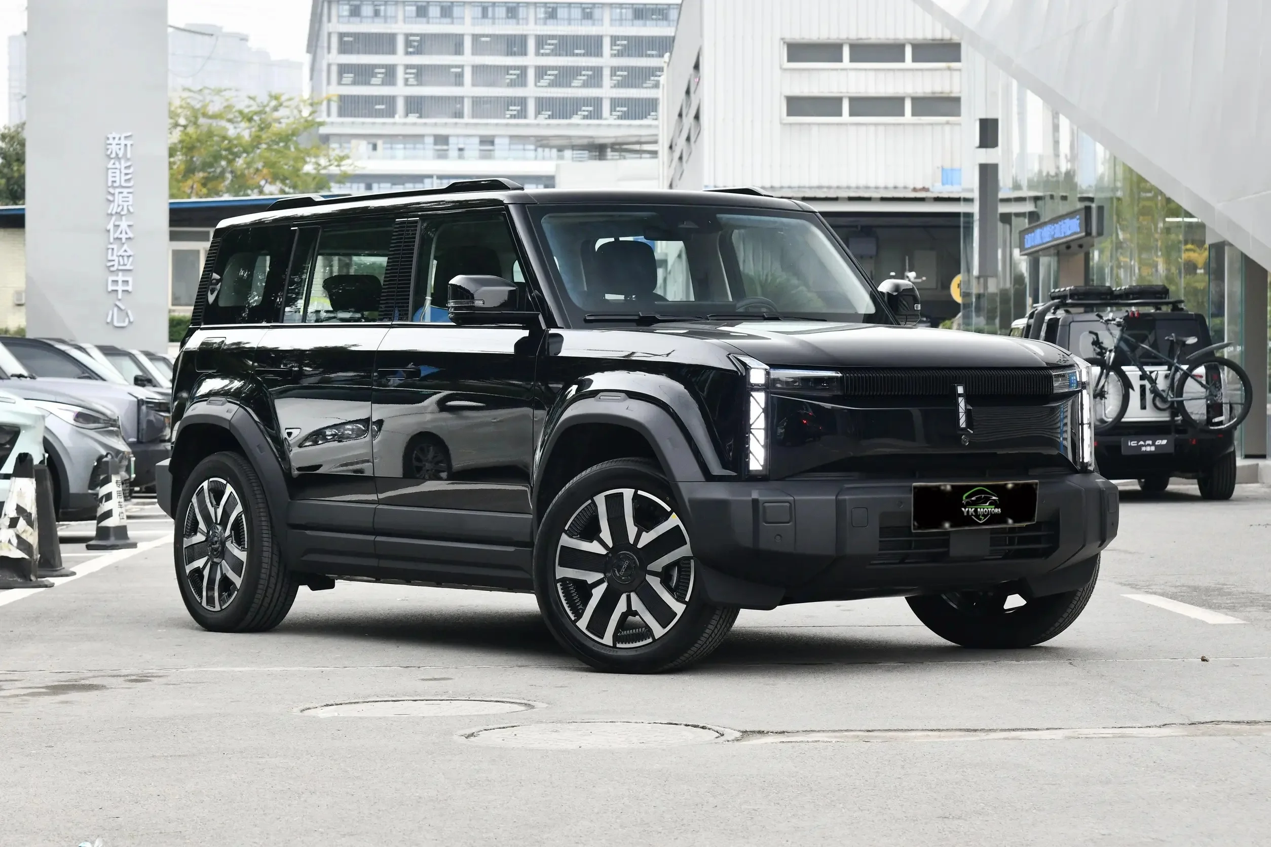 YK MOTORS 2024 EV Electric Vehicle iCAR 03 Compact SUV 501km Battery Range