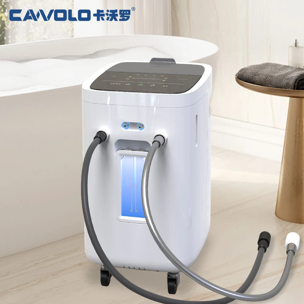Wheel Design Hydrogen Water Bath Generator 3 in 1 Hydrogen Inhaler Machines 300ml Home Bathing Equipment Hydrogen Water Molecule