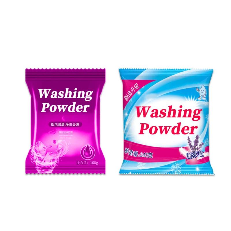 Customized Packaging Washing Powder Bag detergent laundry washing powder packaging bag