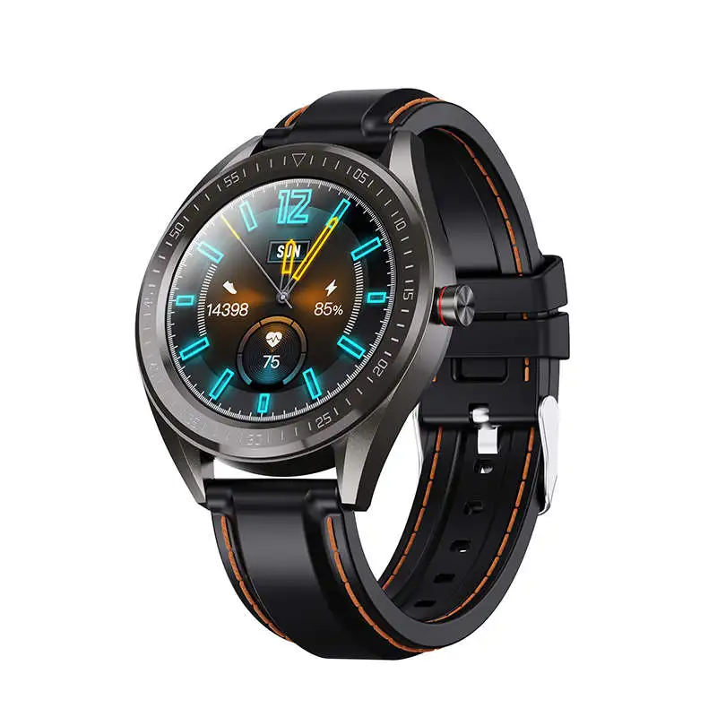 SN82 новый круглый циферблат Smartwatch в Индии мониторинг сна фитнес-трекер