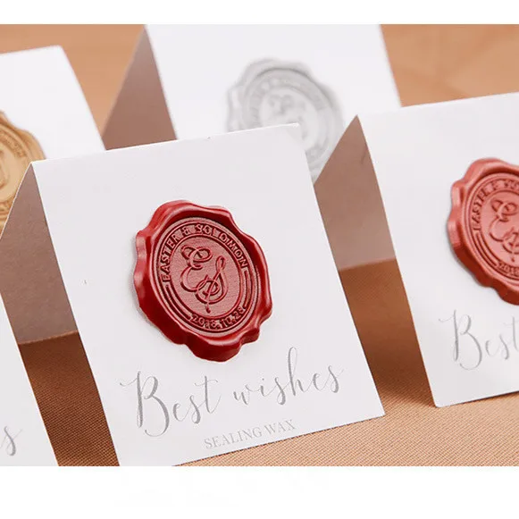 Индивидуальная фирменная клейкая упаковка, этикетка для запечатывания 3D, частный штамп, восковая наклейка для запечатывания, декоративные для свадебных приглашений