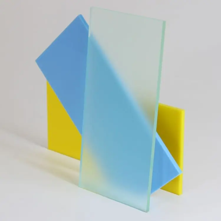 Factory wholesale color cast acrylic frosted sheet Color and thickness can be customized