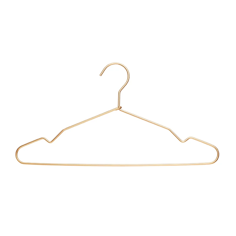 Aluminium Metal Clothes Hanger Cloth Coat Gold Hangers for Cloths