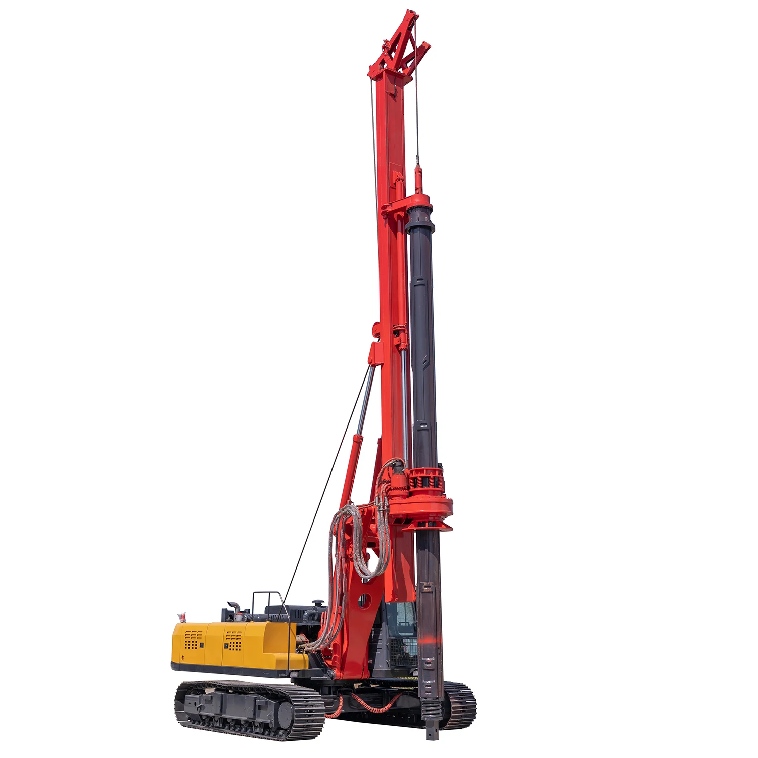 ISO certified small Crawler typ hydraulic rotary drilling rig capable of drilling up to 30 meters is on sale