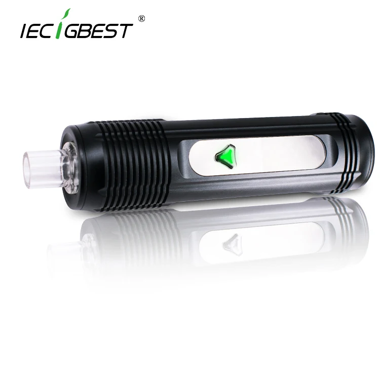 
IECIGBEST new Ceramic heating chamber 14mm portable Elite vaporizer dry herb Aluminum alloy 2500mah herbal vaporizer herb 