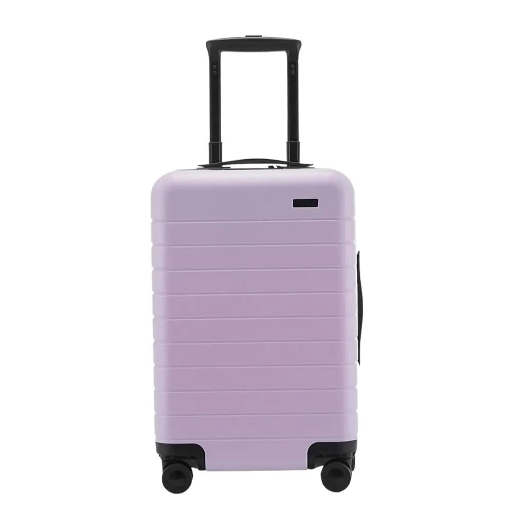Valise De Voyage Carry ons Travel Luggage Lavender Color Suitcase Bags Expandable Suitcases with Wheels ABS PC Luggage Sets