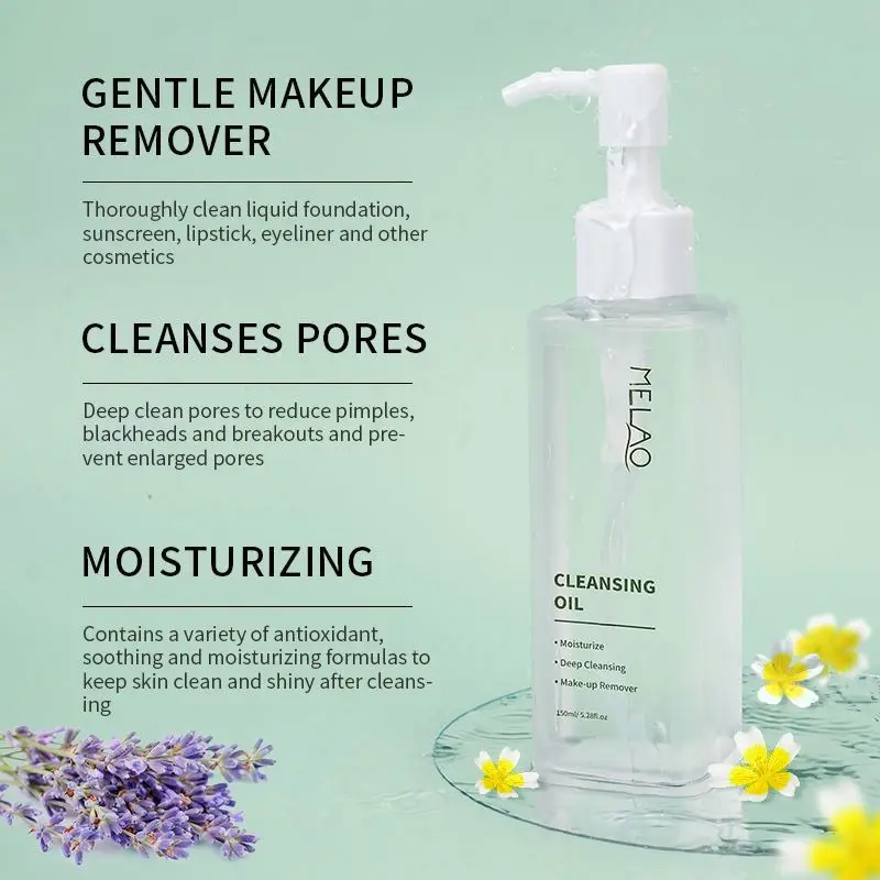 China Factory Organic Remover Gentle For Skin, Makeup, Alcohol free, No Rinse Skincare Makeup Cleansing Oil
