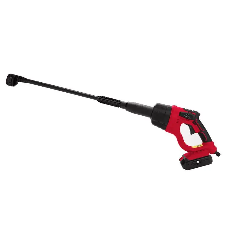 6-in-1 Hand-held 20v Li-ion Battery Power Car Washer Cleaner Lightweight Cordless High Pressure Washer Gun