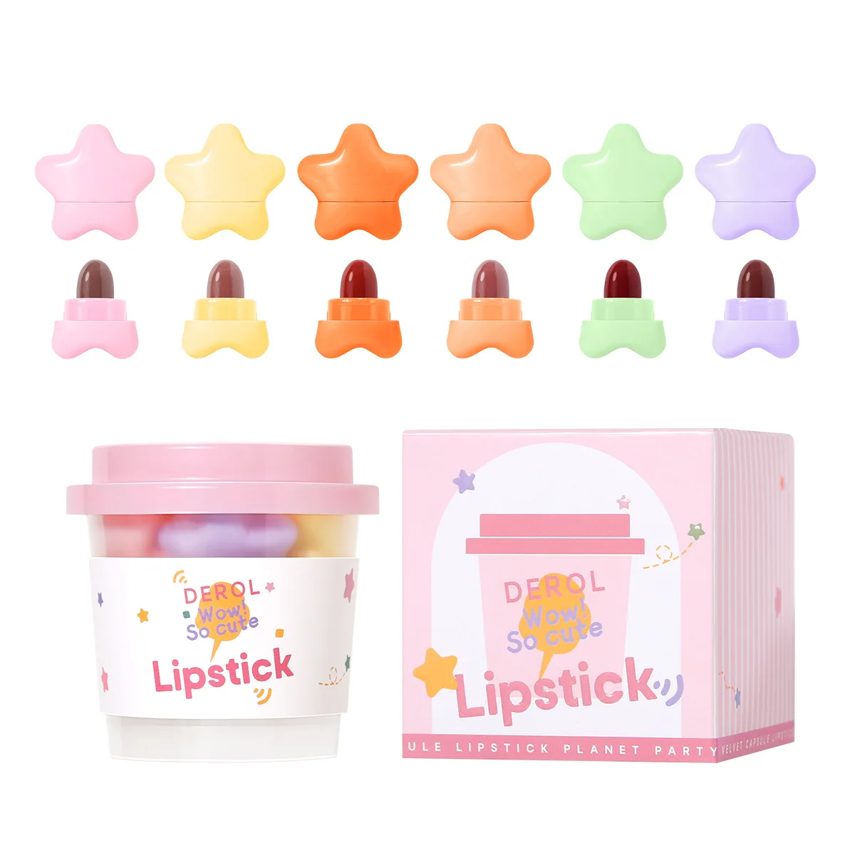 Matte Lipstick suit capsule lipstick XINGX candy Mini Capsule Lipstick