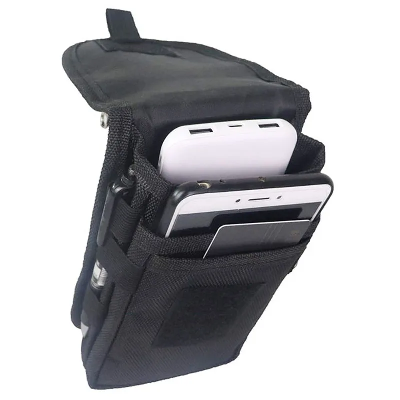 Large Tactical Holster Women Men Multi-Purpose Tool Waist Bag Travel Carrying Case Holder Belt Loop Sleeve Smartphone Pouch