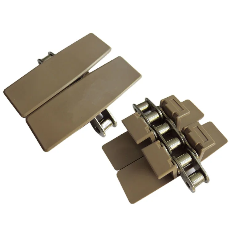 1873 пищевая промышленность, пластиковая верхняя сторона, гибкая конвейерная цепь с нижней цепью 1873-K325, боковая гибкая цепь