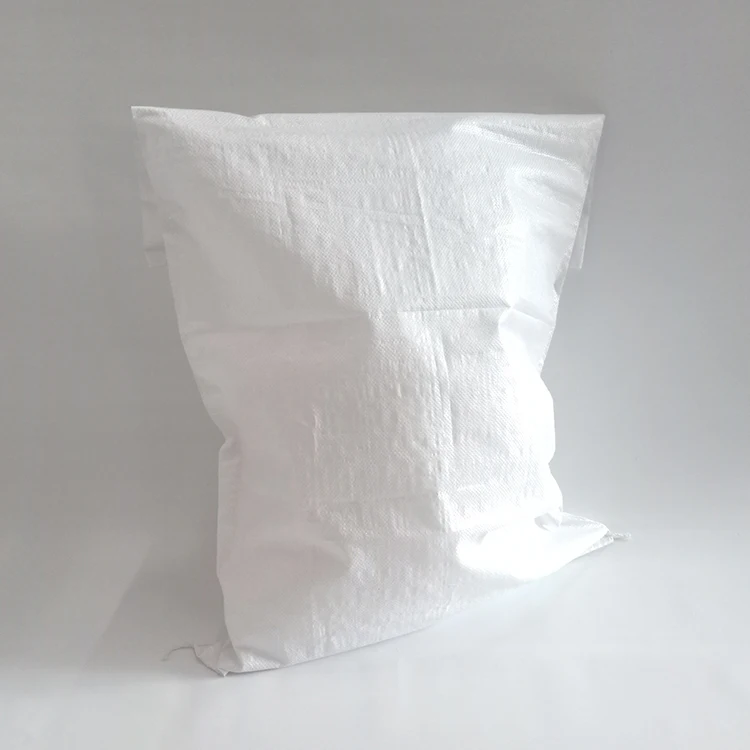 
ready to ship white pp woven bag sack 50 kg for Corn, flour, bean packaging 60*100cm 
