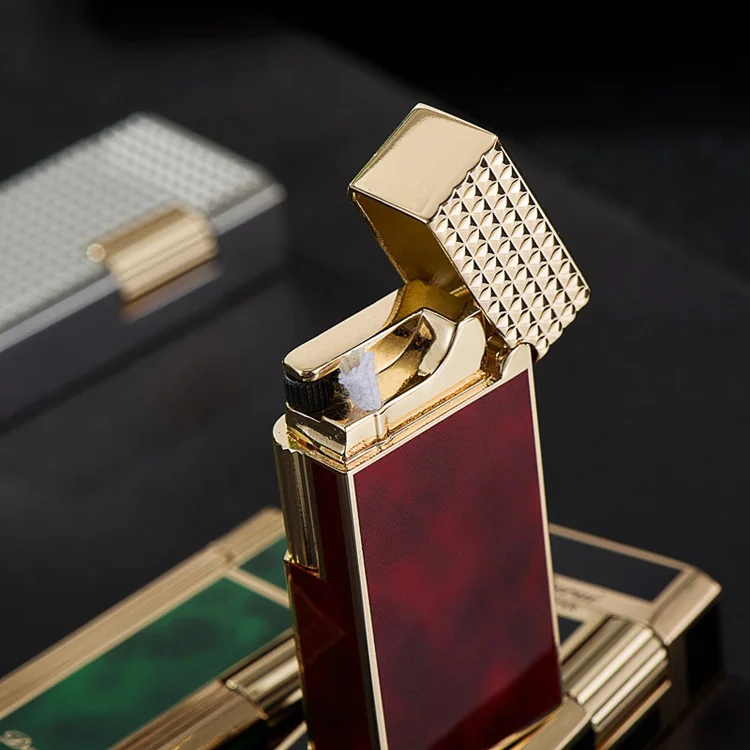 DR577 короткая компактная портативная керосиновая Зажигалка High end Подарочная зажигалка