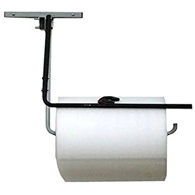 JH Mech 24 Single Arm Wall Mount Bubble Wrap and Foam Roll Dispenser W Slider Cutter Poly Tubing Dispenser