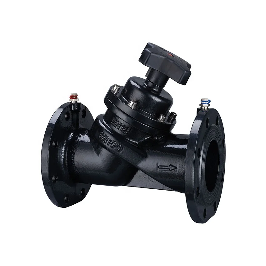GB Black static balance valve Hydraulic control valve