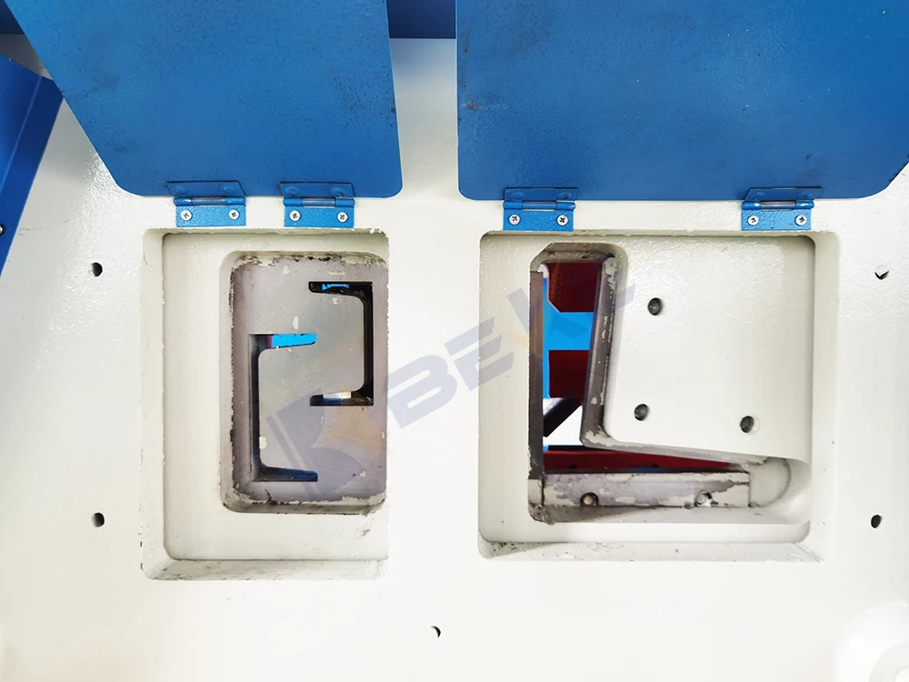 BEKE Metal Steel Hydraulic Hole Shear Cutting And Punching Puncher Hydraulic Iron Worker Machine