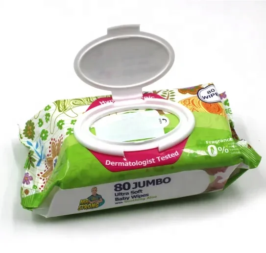 Stocked Sample Oem Best Price Baby Wipes Fragrance Free Alcohol Bronopol Dyes Parabens Phthalates Wet Wipes For Baby