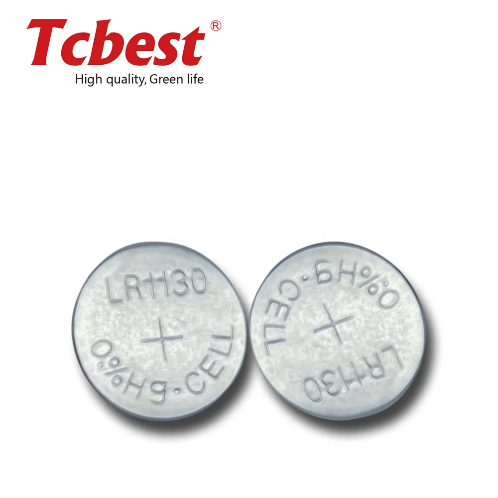 Щелочная аккумуляторная батарея Tcbest AG10 1 5 В 75 мАч Кнопочная AG10/LR54/189/L1130 для часов