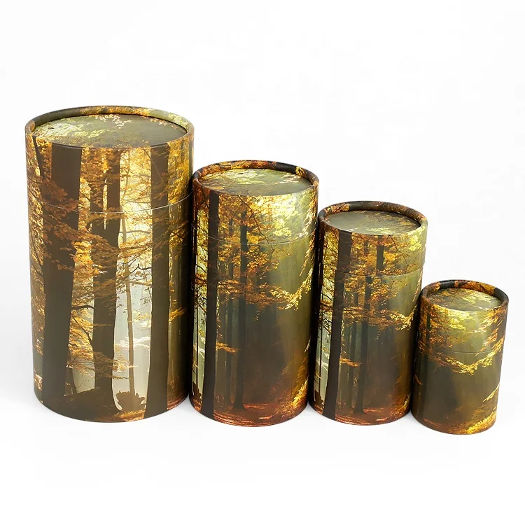 Factory wholesale good quality cheap pet cremation urns dog cat funeral supplies sea burial scatter tube