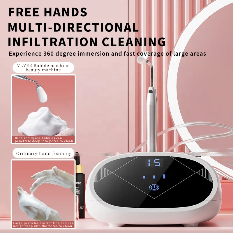 New professional  3 in 1  machine for beauty salon  Bubble Face Cleaning facial Instrument Home beauty instruments Beauty salon
