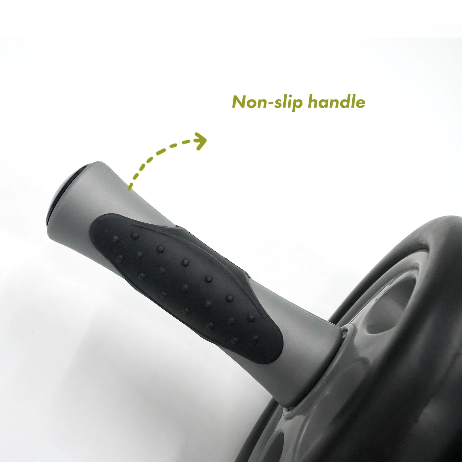 Dual Wheel Silent Abdominal Wheel Roller Exercise Fitness Gym Equipment Belly Fat Burner