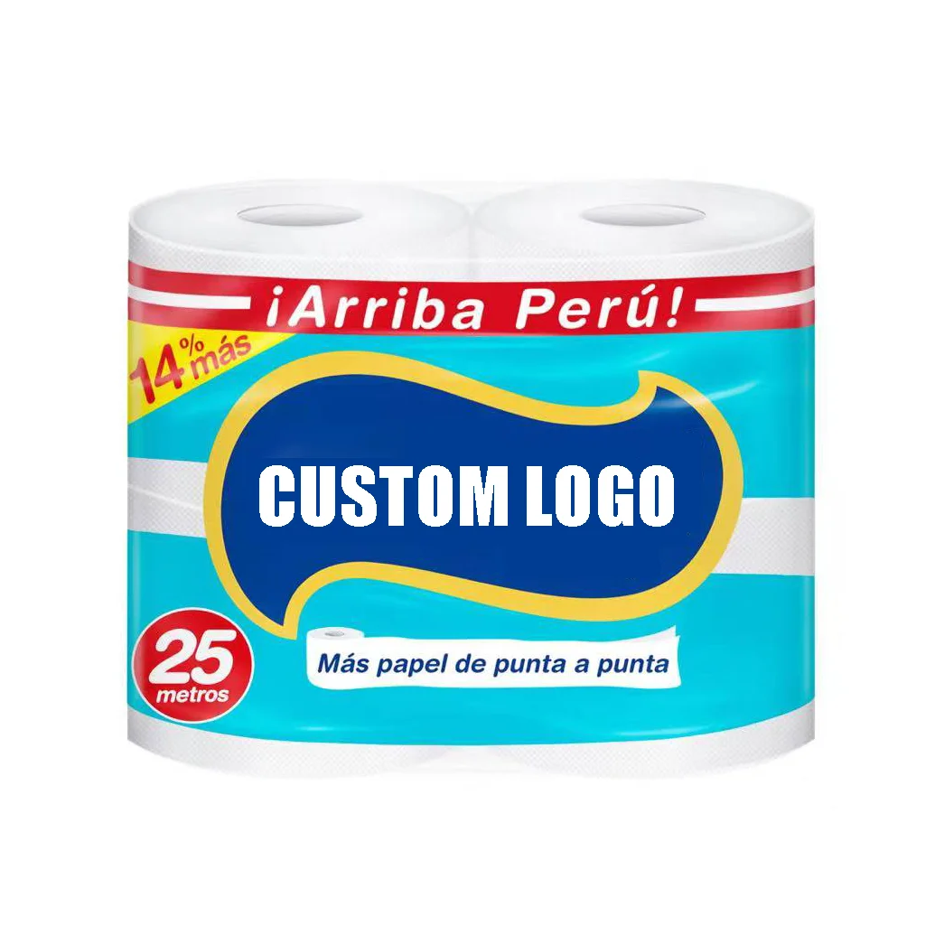 Production Factory Paper Roll Factory Wholesale Oem Health Organic Virgin Pulp Soft Toilet Paper