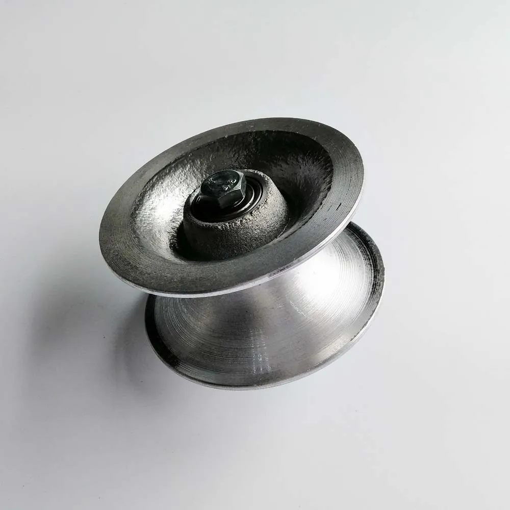 Pulling Cable Into Manholes Aluminum Pulley Roller Electrical Construction High Cable Tension Load Capacity