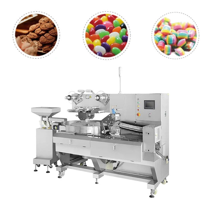 Biscuit Packhorizontal multi-functional wrapping Food Bag Pillow Packing Machine For Candy And Biscuit