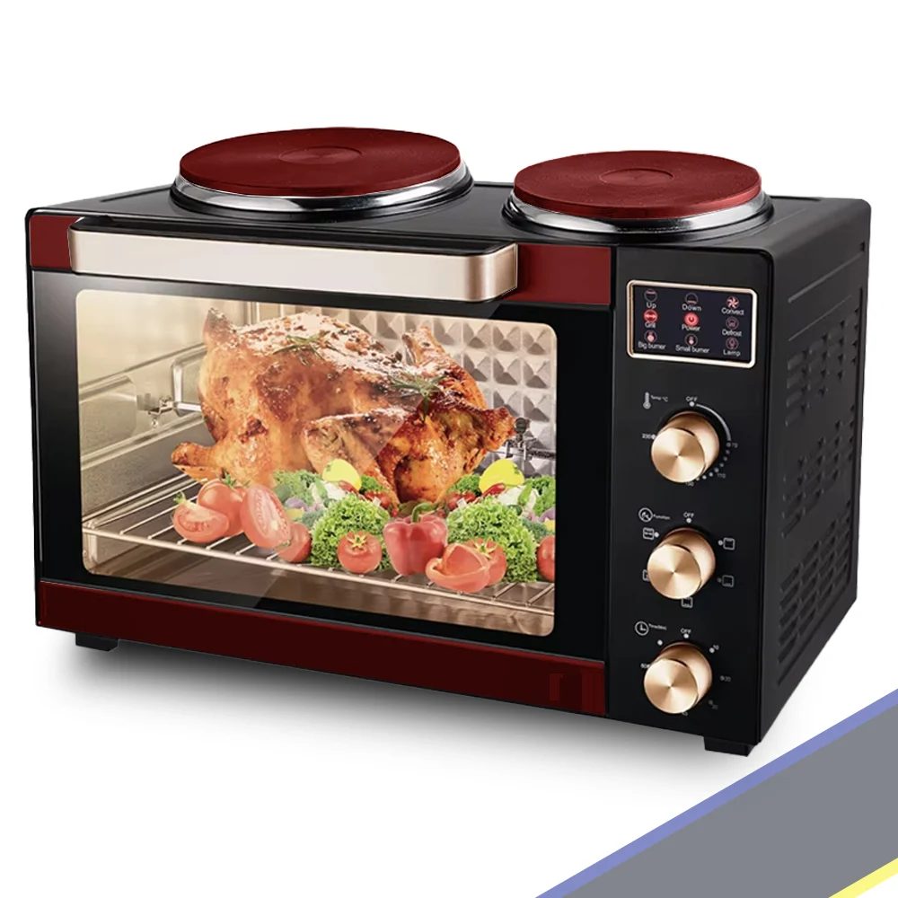 JUNWEI household appliances large wholesale car Owen induction stove table top electric hot plate 60L 80L 100 liter 120L Ovens