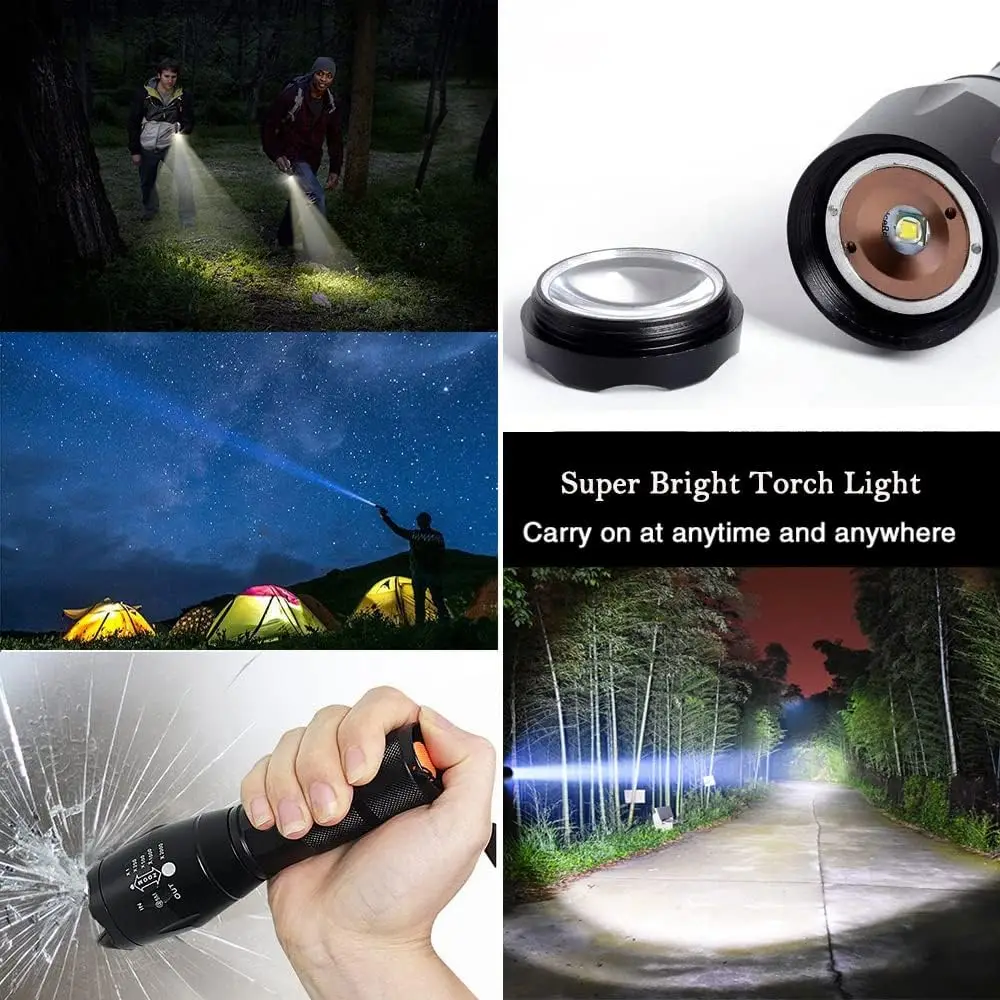 Portable Ultraviolet LED Torch 9-LED UV Aluminum Flashlight Bacteria Detection Emergency Camping AA Battery Operated DC