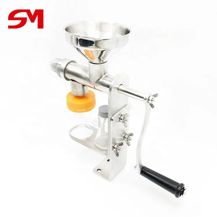 High Quality Dual-Control Hand Operated Small Olive Oil Extraction Press