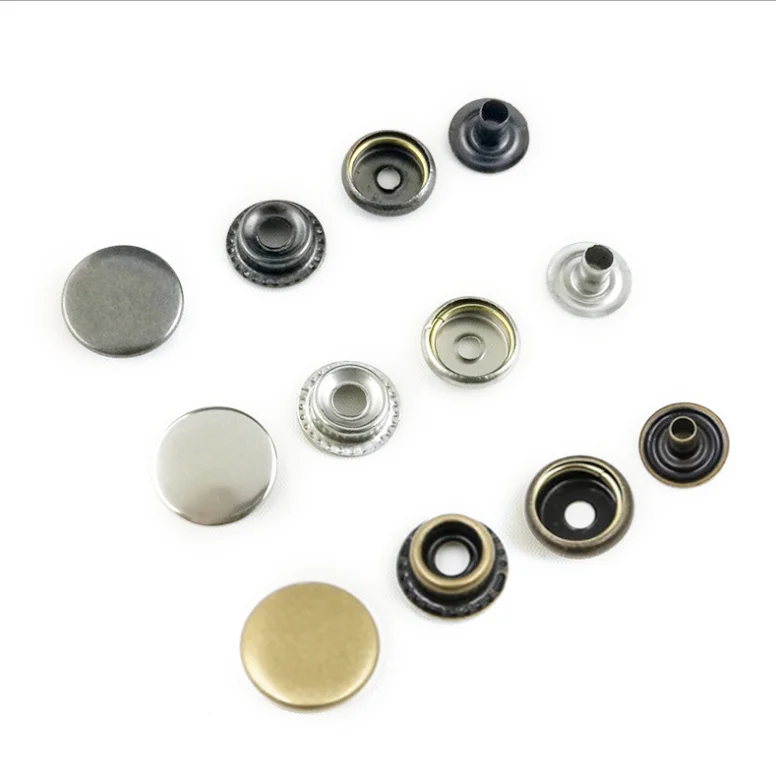 Cloth clothing vintage brass denim jeans buttons for garment