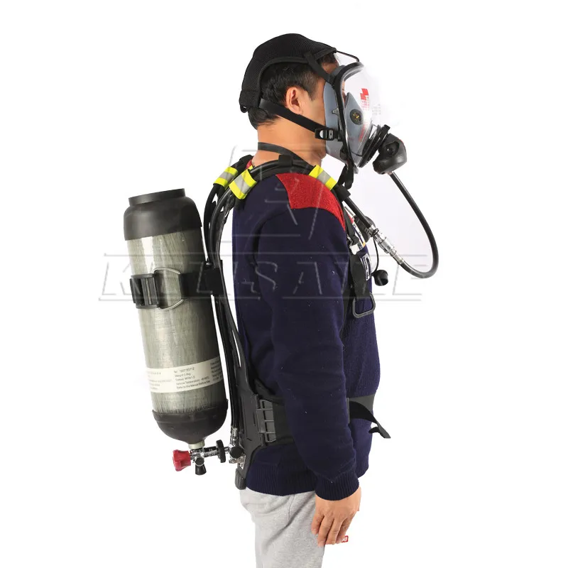 Fire fighter equipment for emergency fire use full masky respiratory SCBA