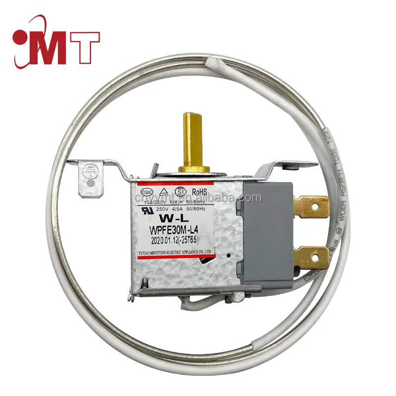 Wholesale Refrigerator Parts WPF30M-L4 Type Air Condition Refrigeration Capillary Thermostat For Electrolux