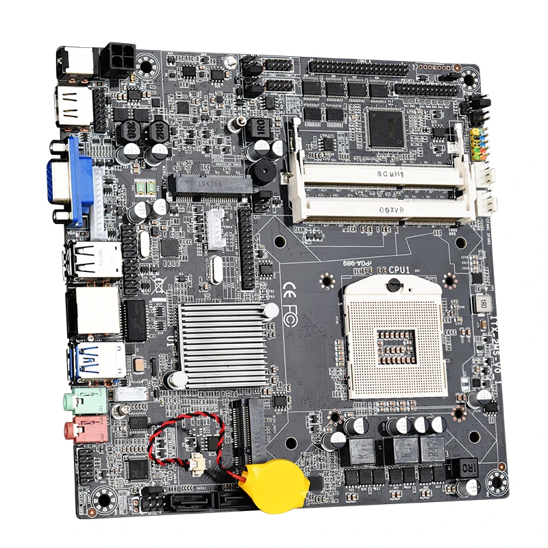  Материнская плата HM65 pga988 mini itx 2 слота ddr3 поддержка 16
