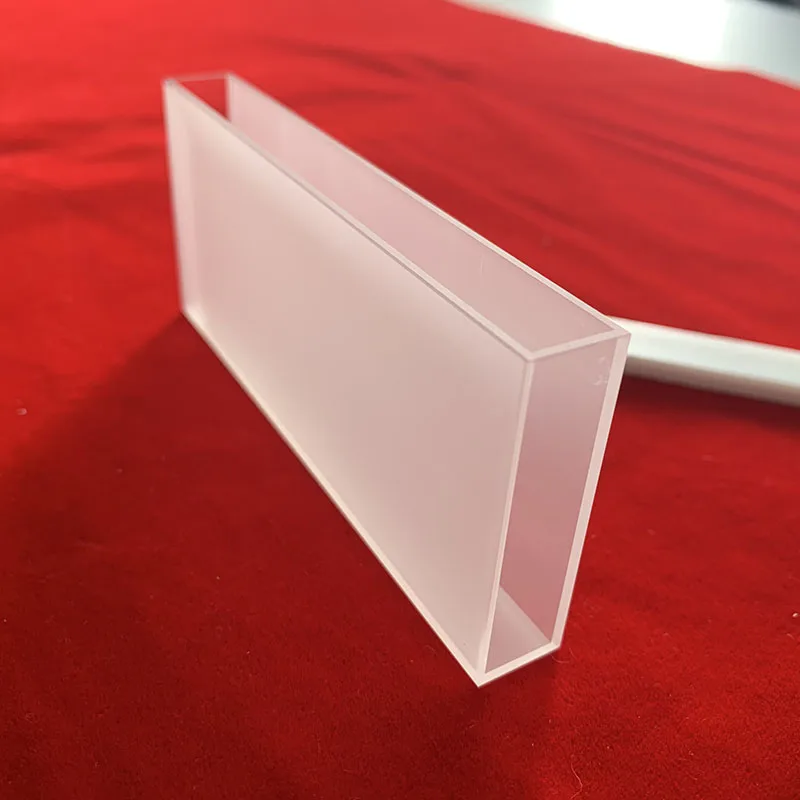 Стандартный кювет с крышкой из ПТФЭ, стандартная флуоресцентная кварцевая ячейка