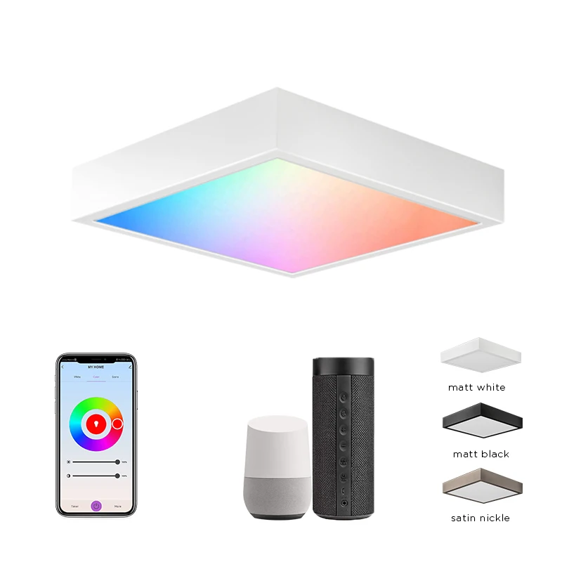 3W 4W 6W 9W 12W 15W 18W 24W Lighting Ceiling Square Frameless Backlight Surface Mounted Led Panel Light,Led Panel