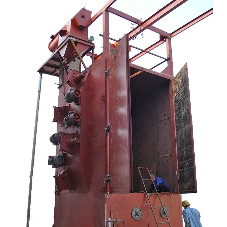 hook type shot blasting machine shot-blasting machine  Qingdao Huaxin Foundry Machinery CE Approved