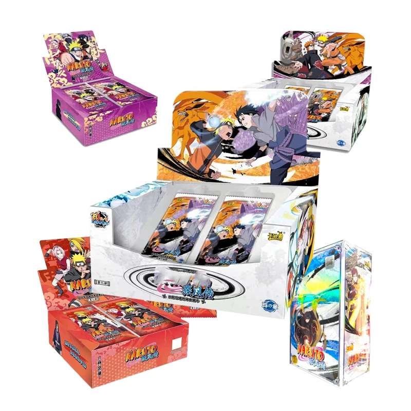 Tier 4 Wave 2 Google Narutoes Japanese Anime Super Rare Cards Array Made Of Paper Wholesale Trading Cards