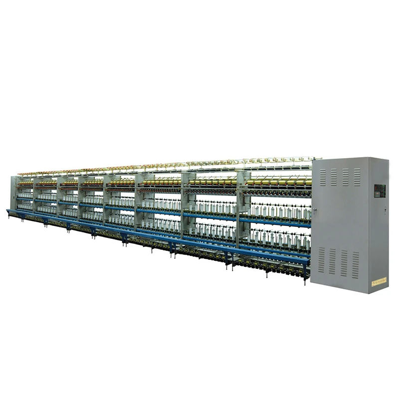 Metal spinning machine Polyester Metallic Yarn Double Covering Machine for polyester Thread or nylon ( MX Type )