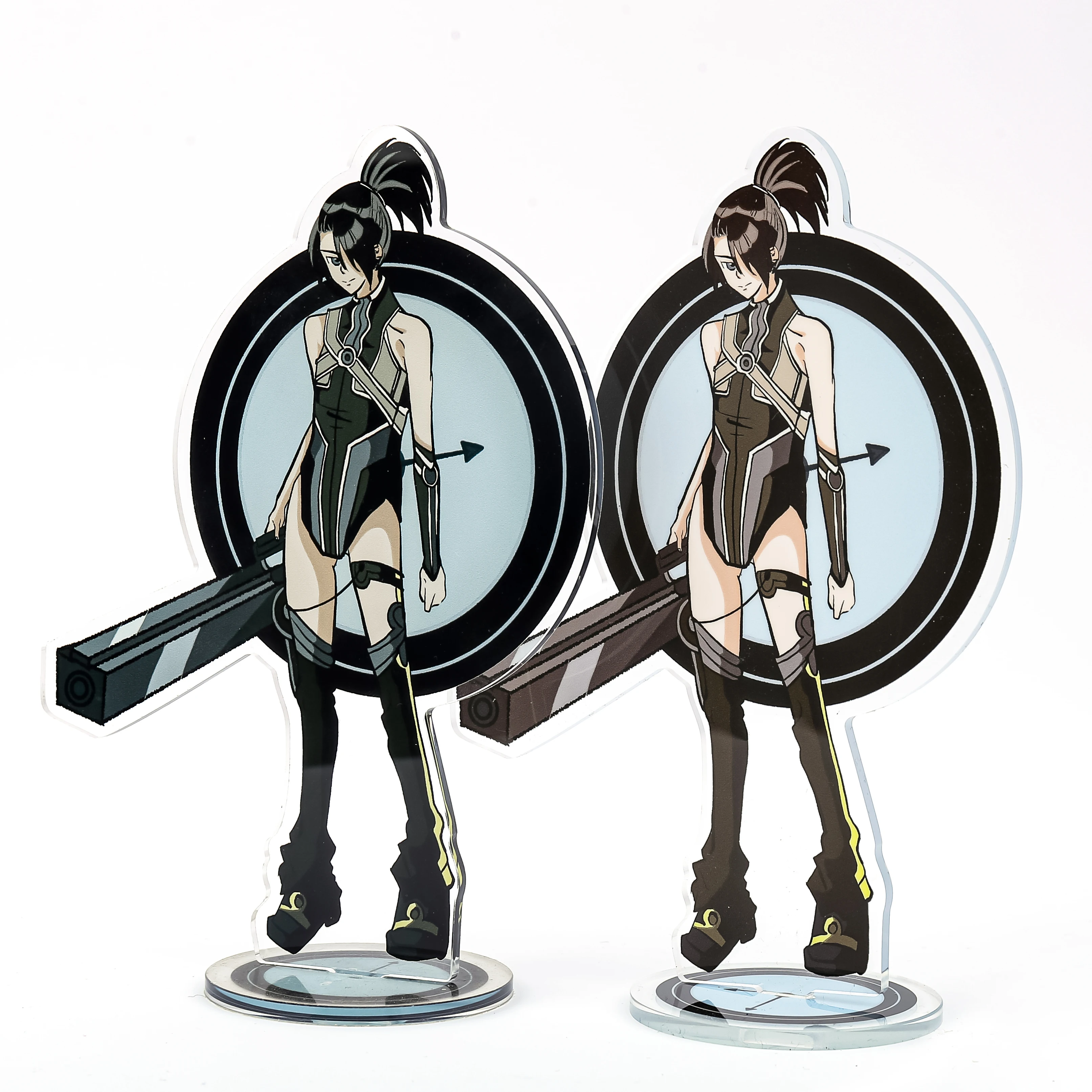 
Vograce Oem Logo Custom Printed Stand Acrylic Charms Wholesale Cartoon Anime Transparent Clear Plastic Acrylic Standees 