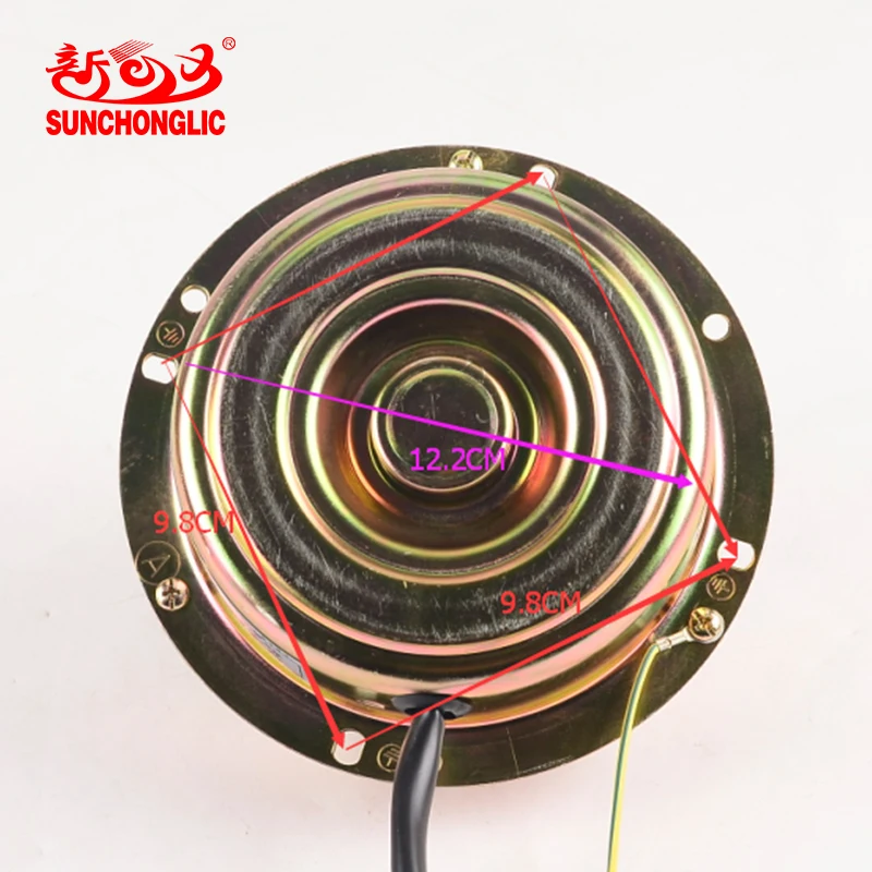 Sunchonglic range hood kitchen motor 24 inches range hood spare parts fully enclosed double bearing motor of rang hood