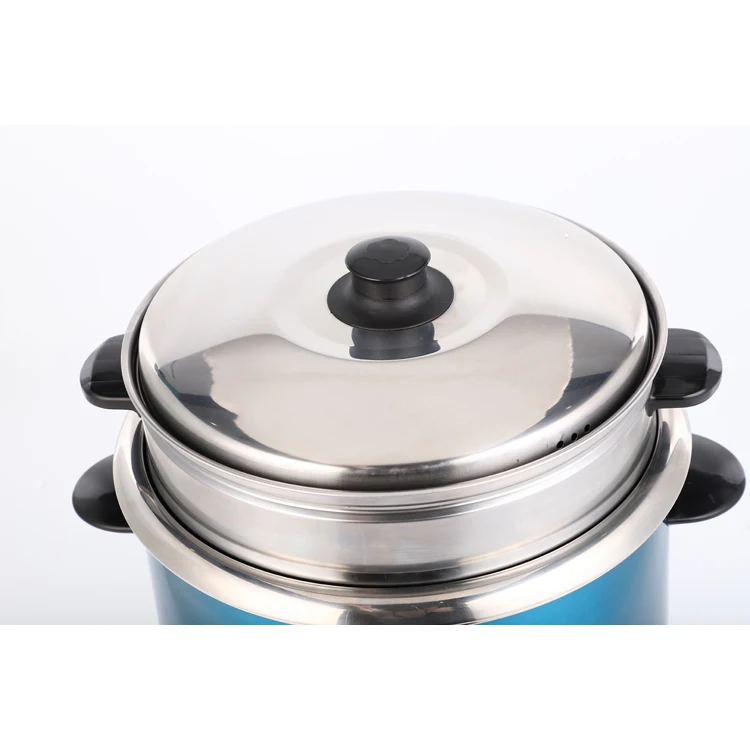 Electric Rice Cooker Stainless Steel Large Capacity Cylinder Commercial Electric Big Rice Cooker spare parts for Rohs