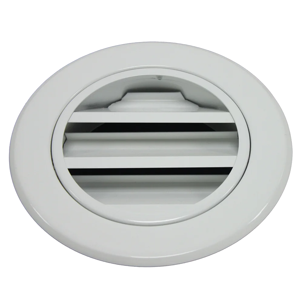 Ventilation waterproof aluminum fixed louver fence window air vent