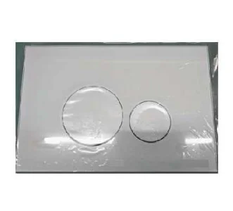 
HK176 ABS ASA glass chrome cistern Spraying silver toilet push panel button inwall cistern plate trial buttons 