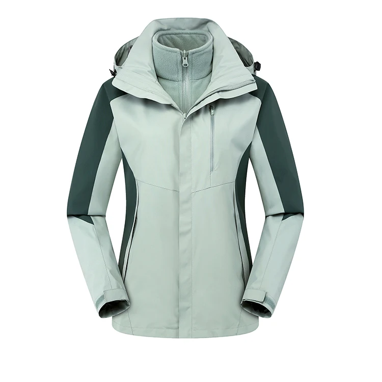 Winter Windbreaker Clothing 3-in-1 Thick Adventure Mountain Wear Climbing Waterproof Men Women Outdoor Jacket