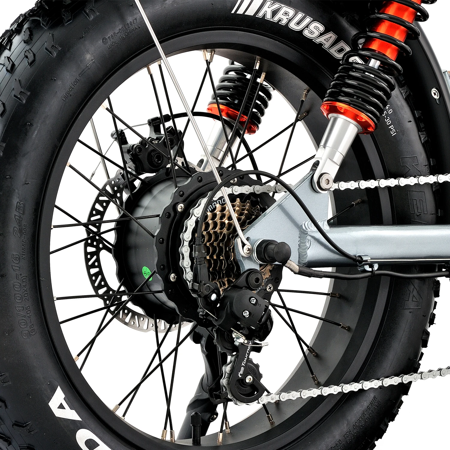 48V 500W 1000W Full Suspension Fat Electric Bike bicicleta electrica para adultos